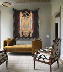 Tibetan tiger pattern Rug