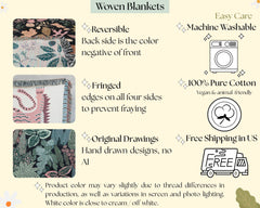 Woven Blanket Care and Info