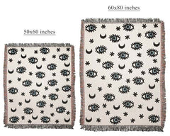Evil Eye Tapestry Blanket