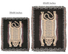 Tibetan tiger pattern Rug