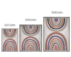 Earth Tones Rainbow Throw