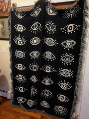 Evil Eye Art Throw