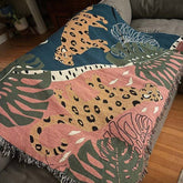 Leopard Throw Blanket