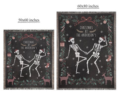 Personalized Couple Christmas Throw