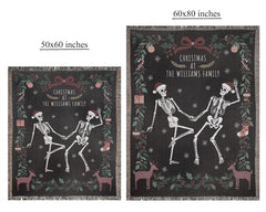 Personalized Couple Christmas Throw