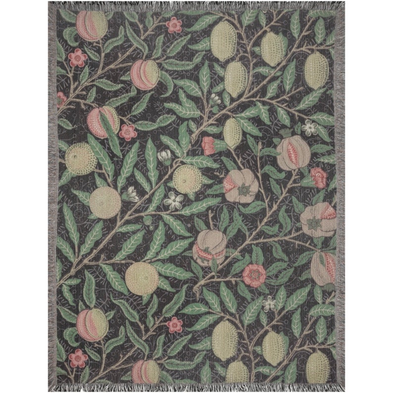 Pomegranate William Morris Fruit Throw