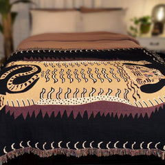 Tibetan tiger pattern Rug