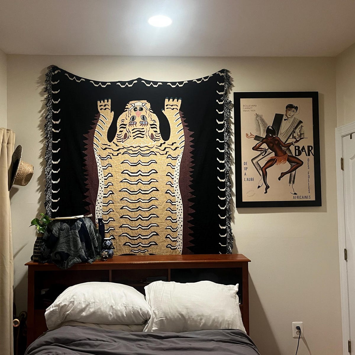 Tibetan tiger pattern Rug