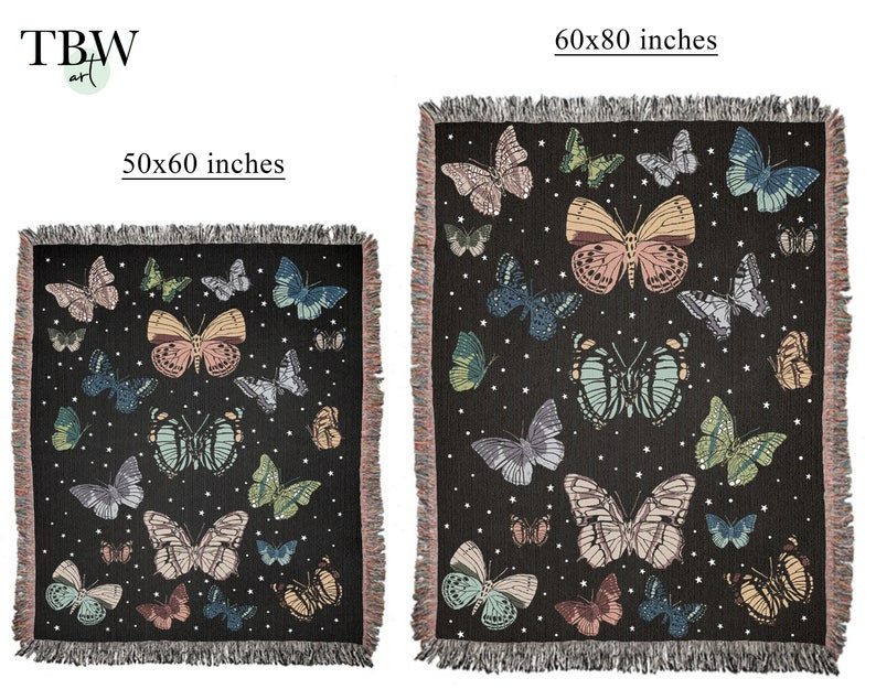 Butterfly Stars Throw