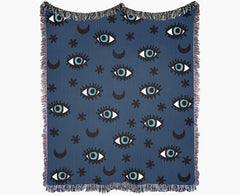 Evil Eye Tapestry Blanket