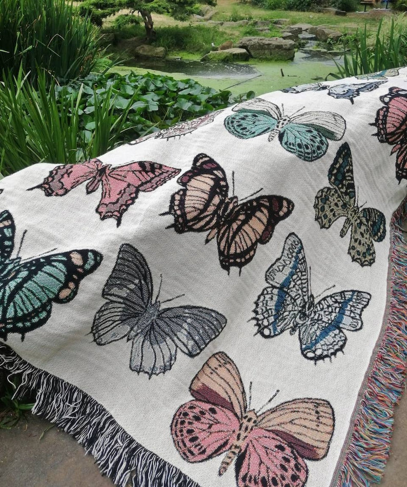 Butterfly Throw Blanket