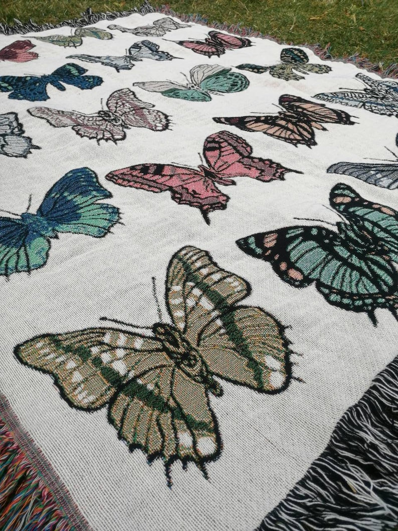 Butterfly Throw Blanket