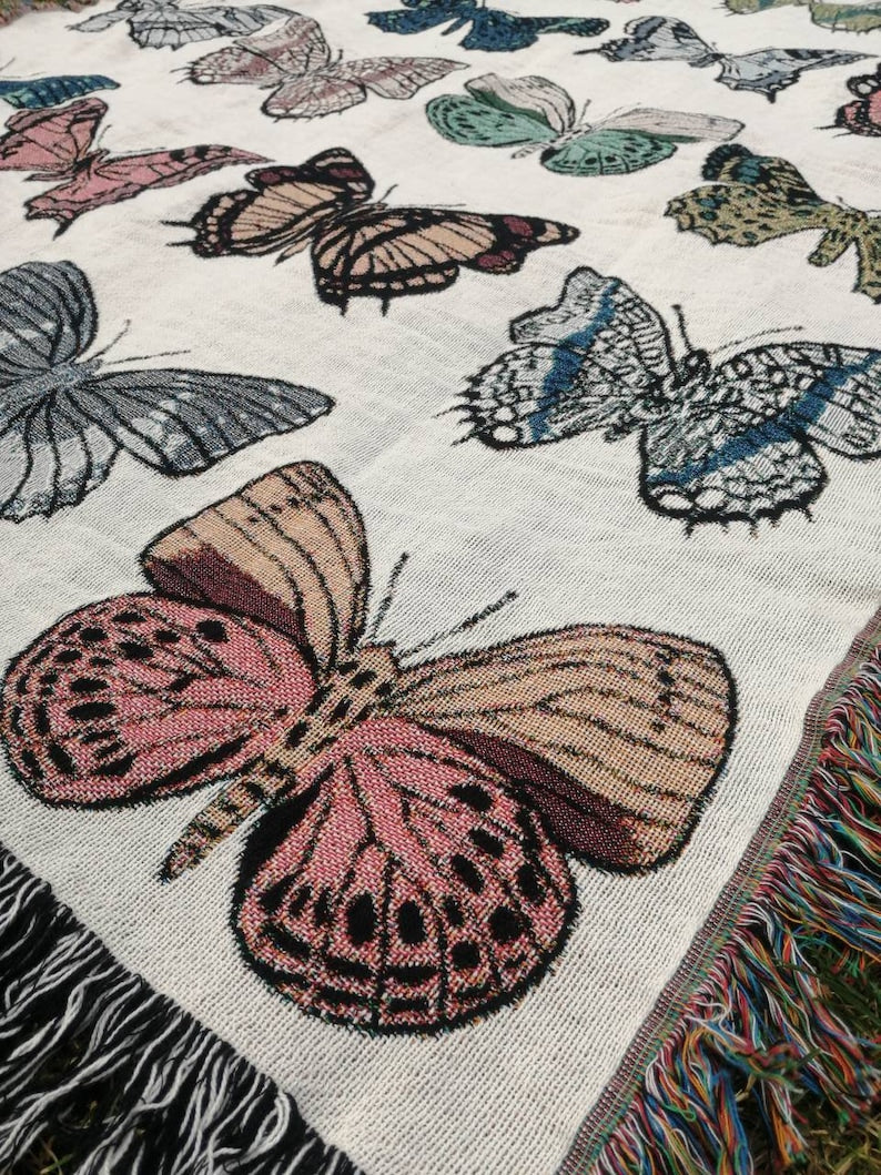 Butterfly Throw Blanket