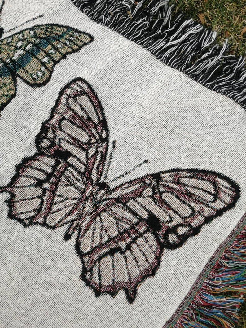 Butterfly Throw Blanket