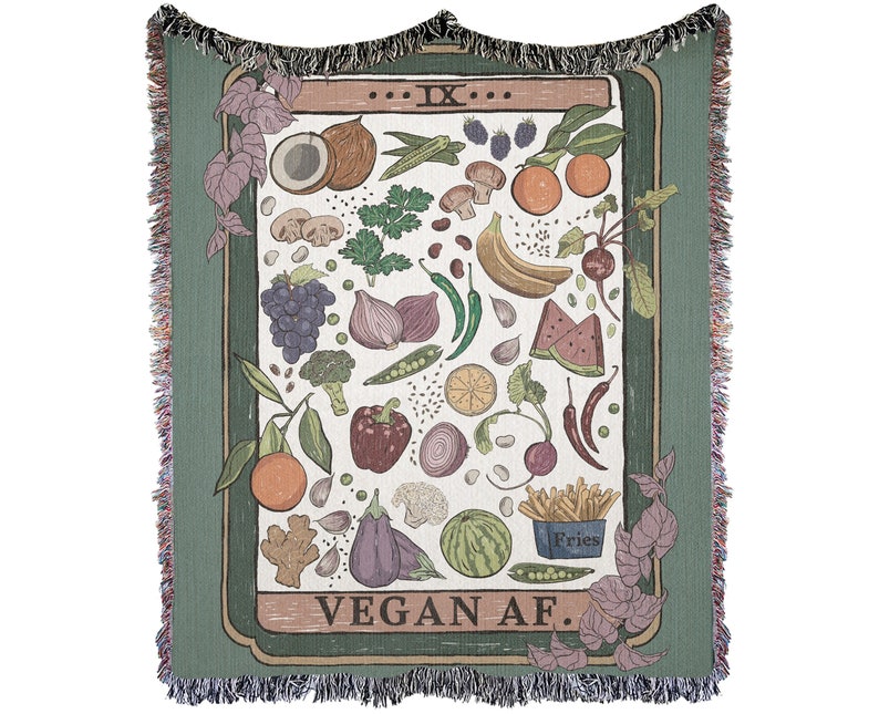 Vegan Af Throw