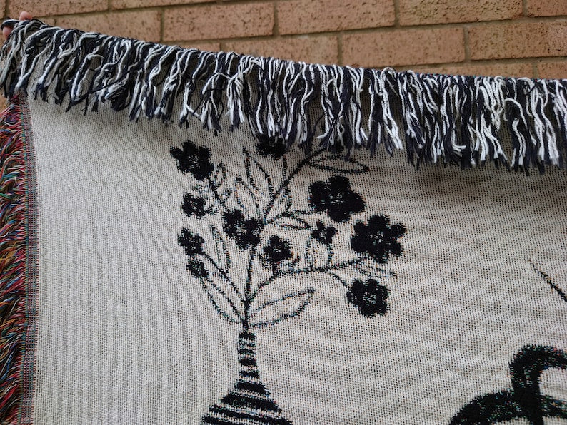 Personalized Grandma Gift Throw Blanket