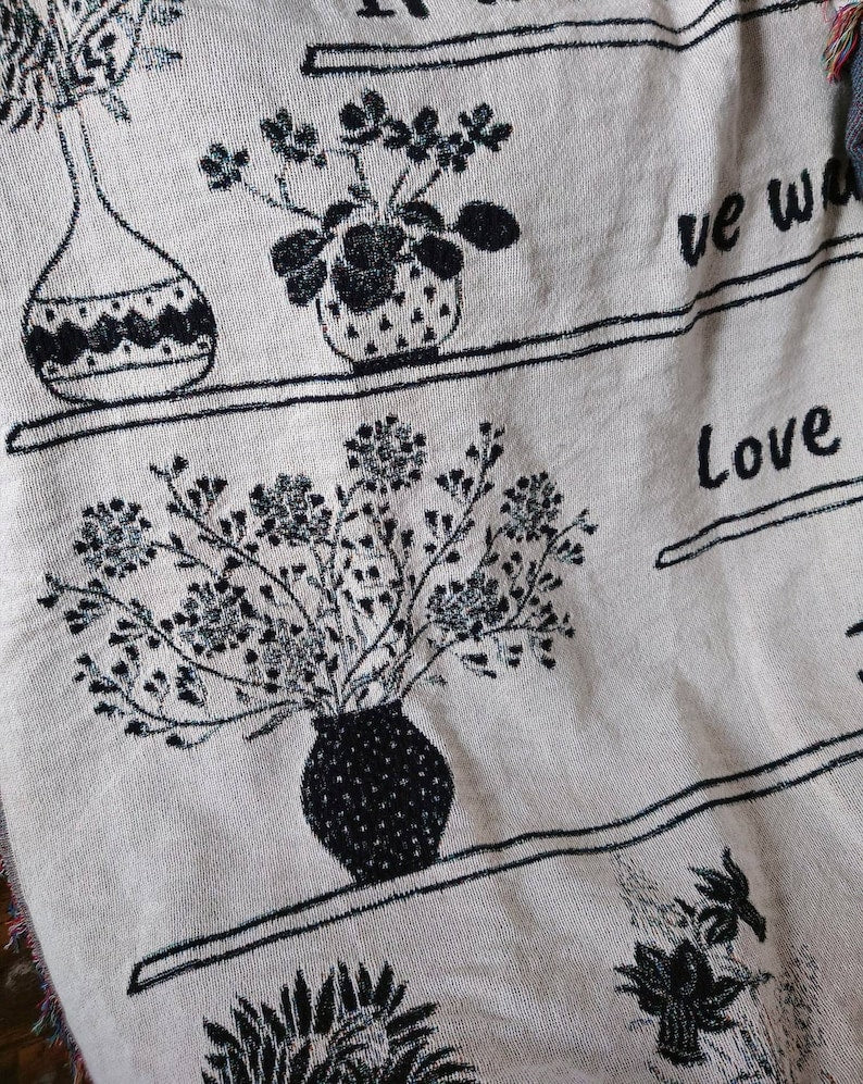 Personalized Grandma Gift Throw Blanket