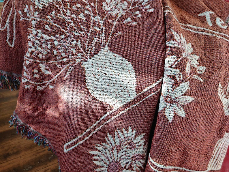 Personalized Grandma Gift Throw Blanket