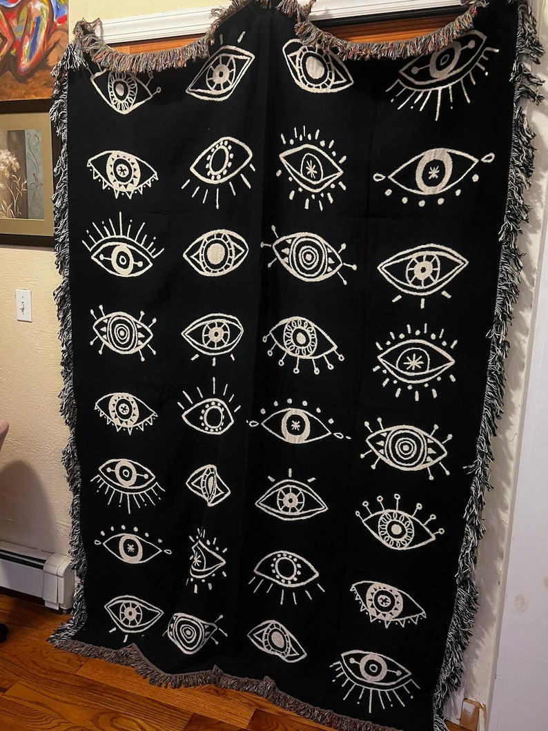 Evil Eye Art Throw