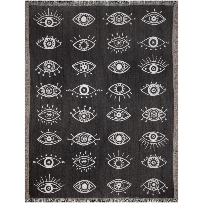 Evil Eye Art Throw