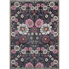 Autumn Night Boho Throw Blanket