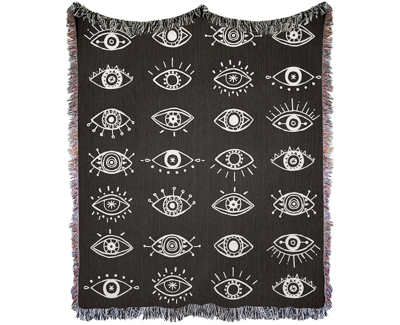 Evil Eye Art Throw