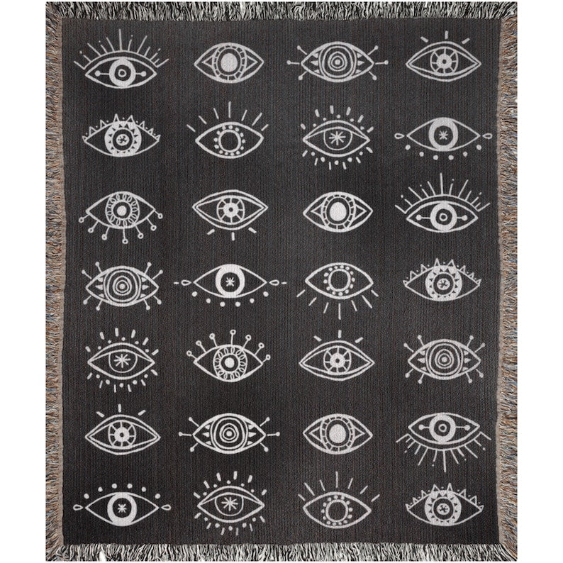 Evil Eye Art Throw