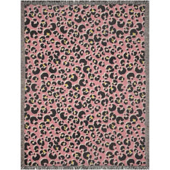 Animal Print Woven Blanket