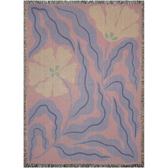 Maximalist Interiors, Abstract Pastel Blanket