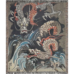 Dragon Vintage Art Blanket